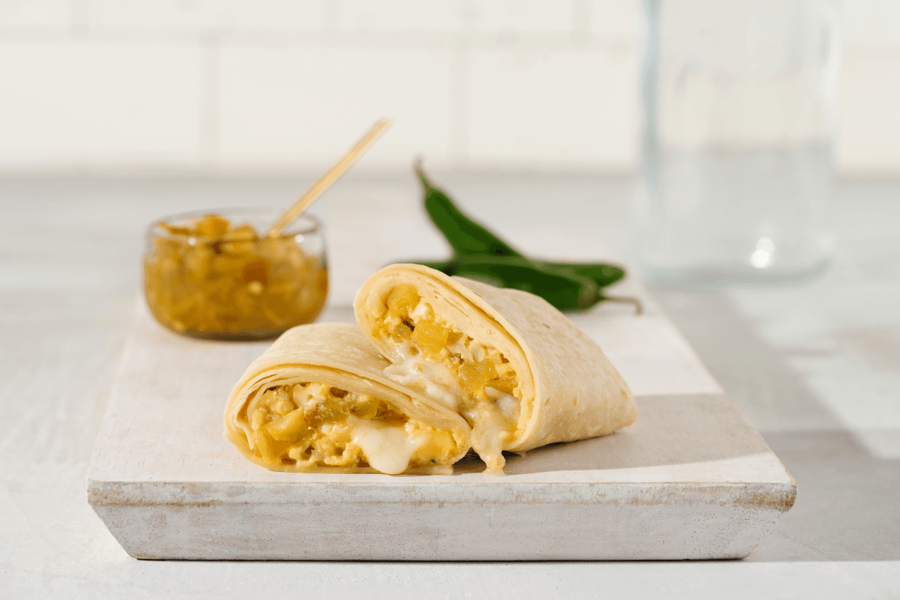 Chile Verde Breakfast Burrito