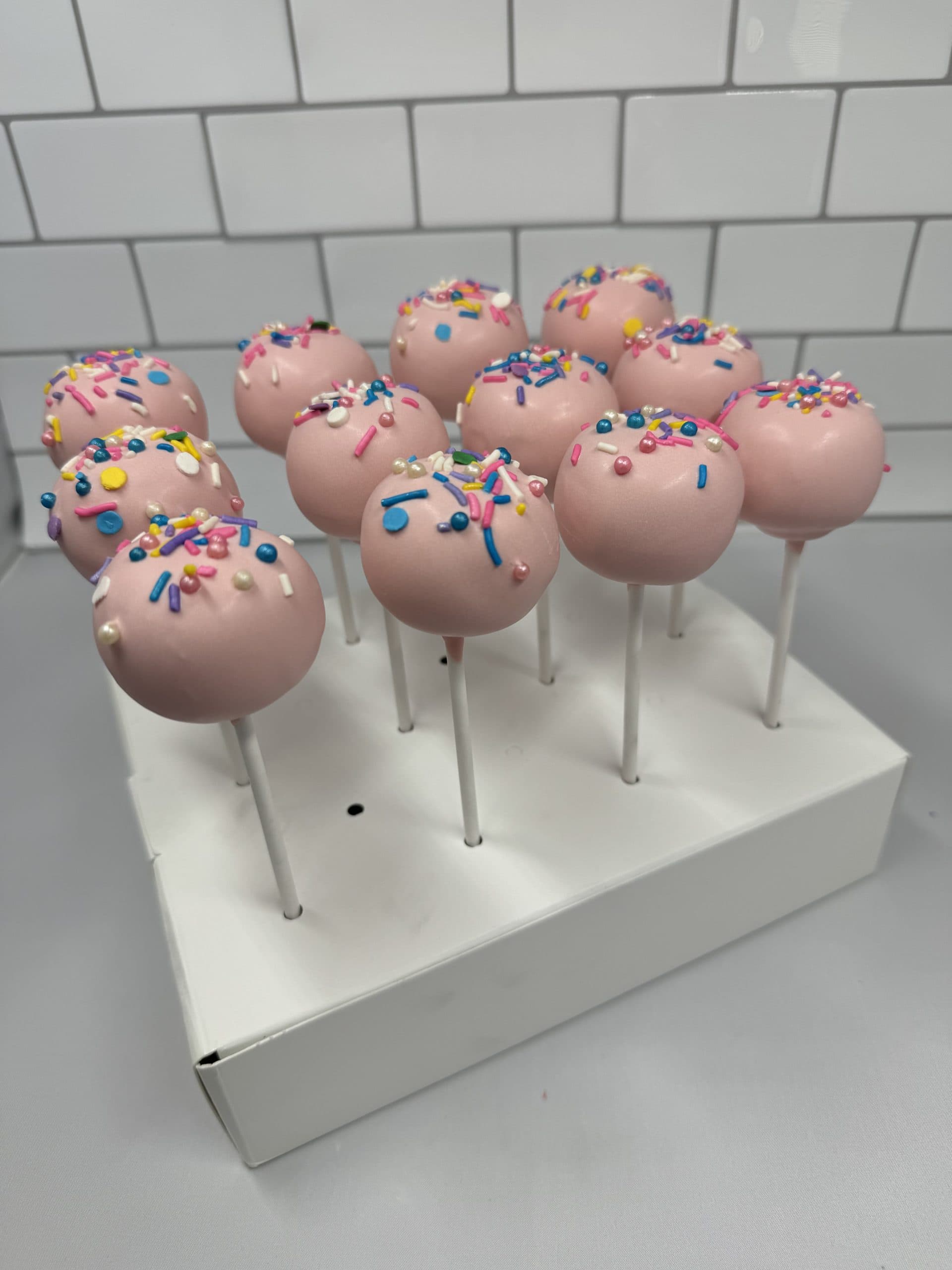 Cake Pops - Birthday Cake