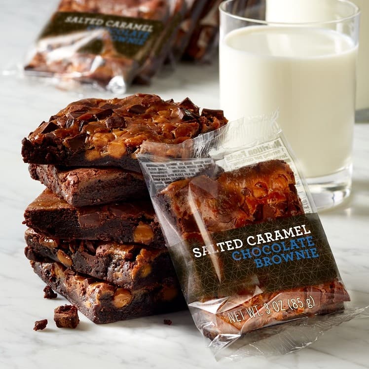 Salted Caramel Chocolate Brownie