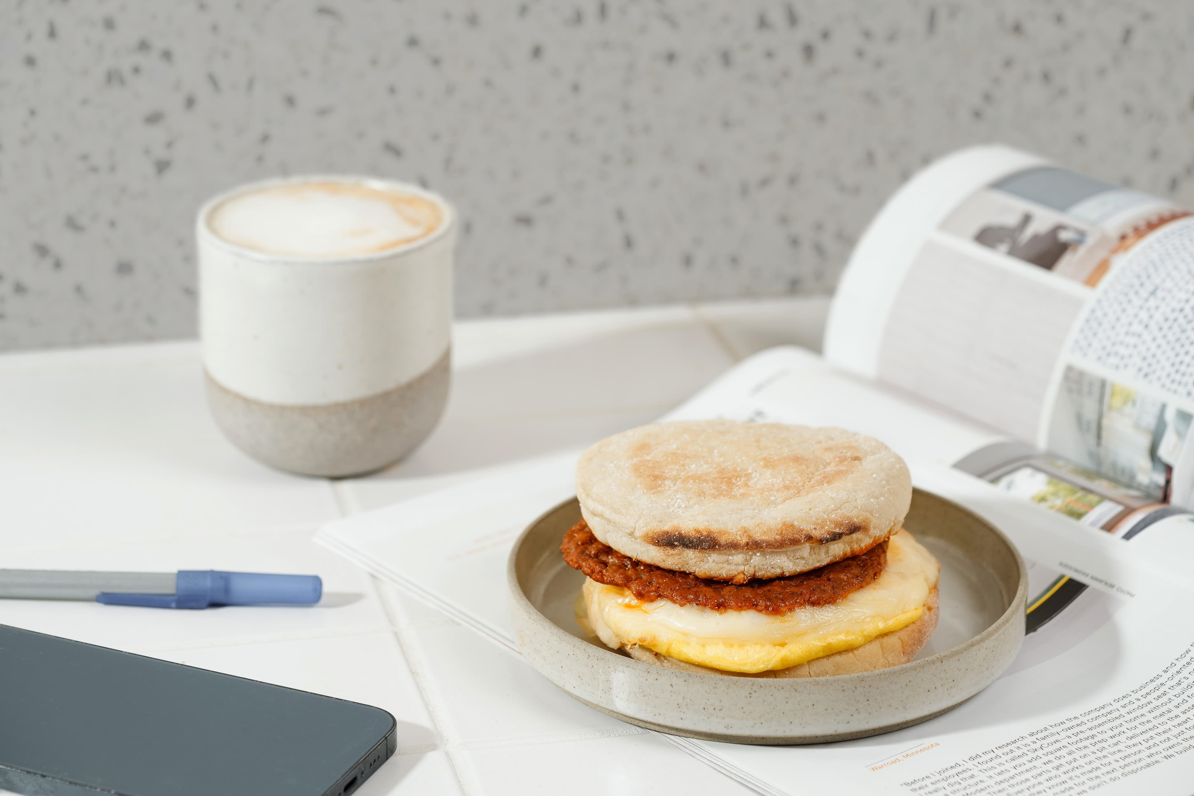 Chorizo Breakfast Sandwich