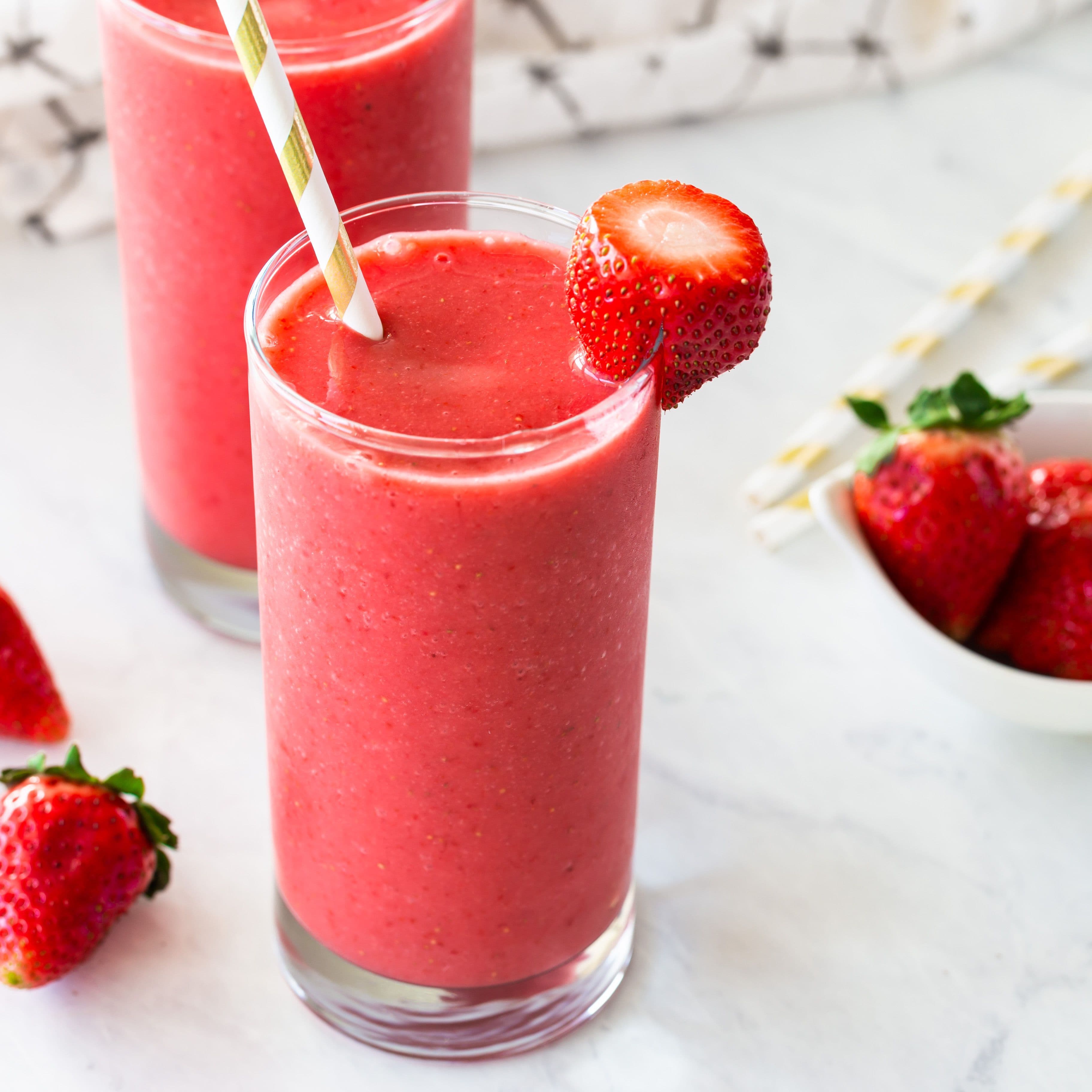 Strawberry Puree Smoothie